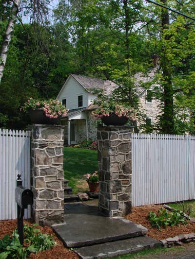  Cottage Country House Exterior. Historic Renovation in the Hudson Valley by DiGuiseppe.