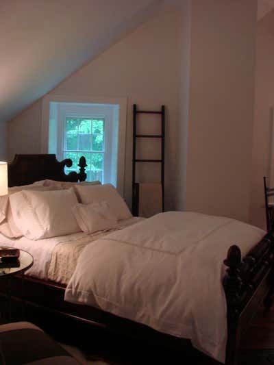  Cottage Country House Bedroom. Historic Renovation in the Hudson Valley by DiGuiseppe.