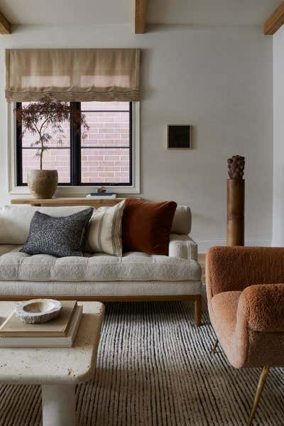  Modern Family Home Living Room. Lincoln Park Residence by Wendy Labrum Interiors.