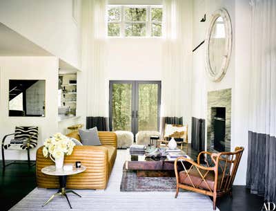  Eclectic French Vacation Home Living Room. Sag Harbor by Estee Stanley Design .