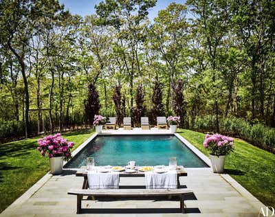  French Vacation Home Exterior. Sag Harbor by Estee Stanley Design .