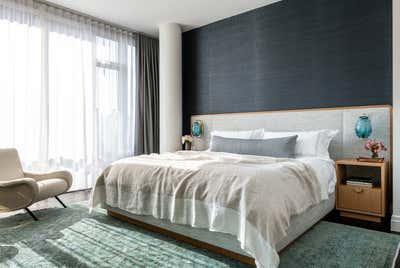 Modern Apartment Bedroom. Chelsea Duplex Penthouse by Lewis Birks LLC.