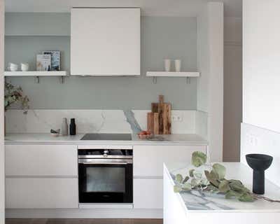  Contemporary Apartment Kitchen. Apartment MS by ZWEI Design.