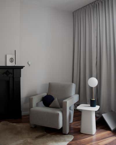  Scandinavian Victorian Living Room. Compact Living by ZWEI Design.