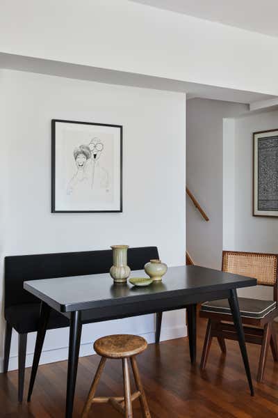  Scandinavian Apartment Dining Room. Boerum Hill Duplex by Julia Baum Interiors.