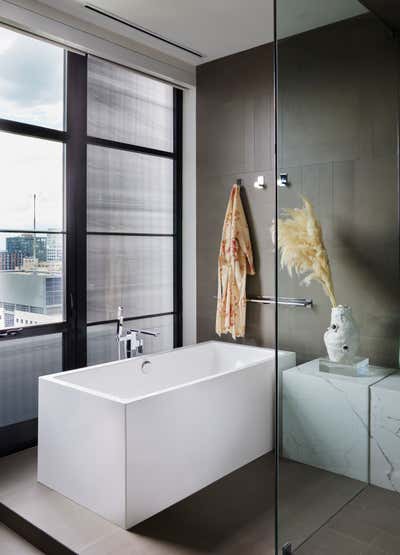 Contemporary Modern Apartment Bathroom. Chicago Loft by Butter and Eggs.