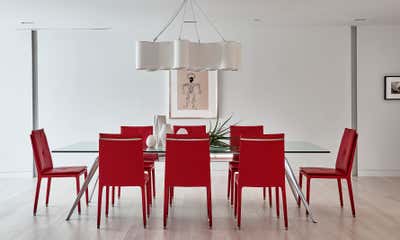 Modern Apartment Dining Room. Tribeca Apartment by Butter and Eggs.