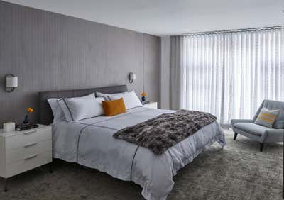Modern Bedroom. Tribeca Apartment by Butter and Eggs.