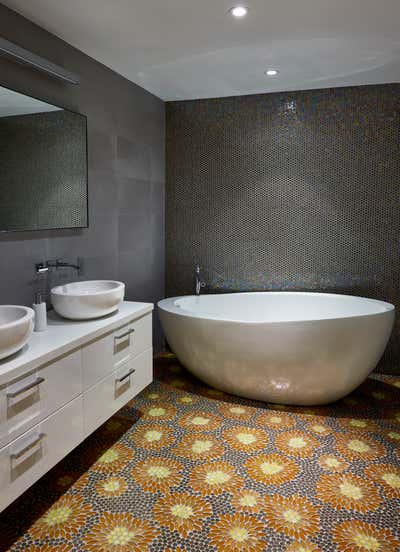  Contemporary Apartment Bathroom. Tribeca Apartment by Butter and Eggs.