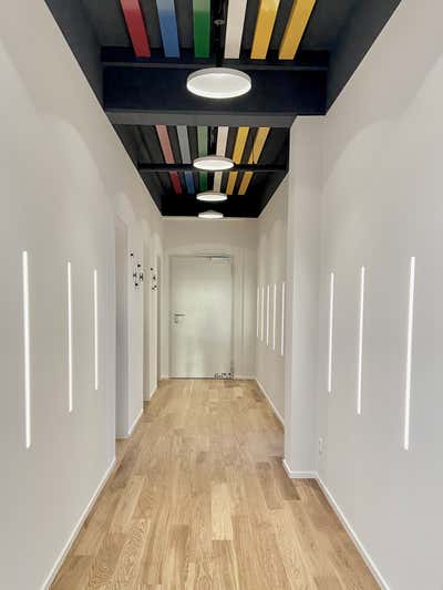  Modern Minimalist Office Entry and Hall. Bieg Offices by ZWEI Design.