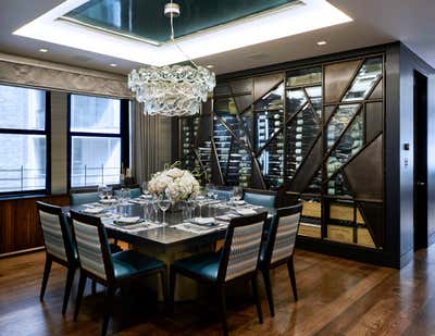 Modern Apartment Dining Room. Upper East Side Apartment by Butter and Eggs.