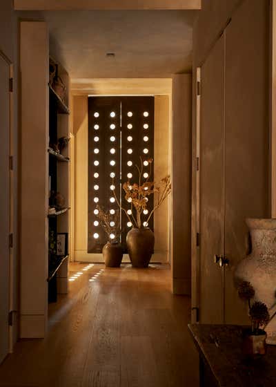  French Rustic Entry and Hall. Soho Loft by LP Creative.