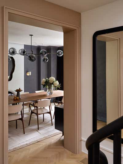  French Family Home Dining Room. Moore Park by Elizabeth Metcalfe Design.