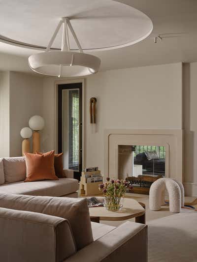  French Family Home Living Room. Moore Park by Elizabeth Metcalfe Design.