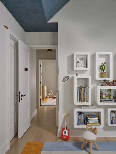  Minimalist Family Home Children's Room. Moore Park by Elizabeth Metcalfe Design.