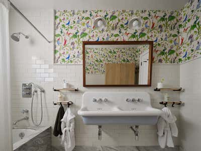  Eclectic Family Home Bathroom. Moore Park by Elizabeth Metcalfe Design.