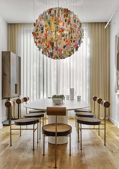  Eclectic Dining Room. W075 by MHLI.