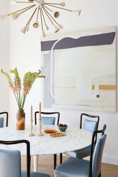  Contemporary Apartment Dining Room. Lower Manhattan by Evan Edward .