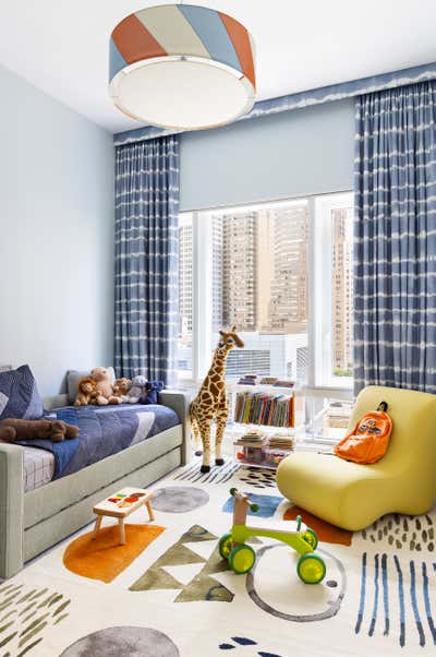  Contemporary Modern Apartment Children's Room. Lower Manhattan by Evan Edward .