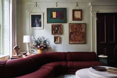  Art Deco Living Room. Brooklyn Heights Showhouse - Double Parlor by Chused & Co.