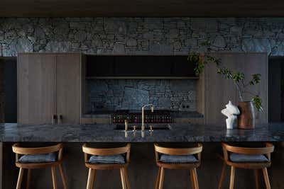  Industrial Minimalist Beach House Kitchen. Signal Hill by Chused & Co.