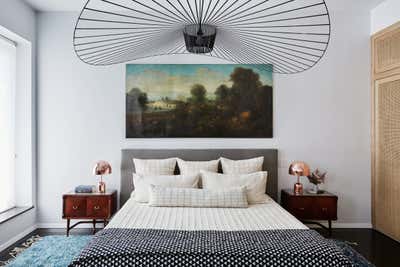  Rustic Scandinavian Bedroom. Factory Loft by Chused & Co.