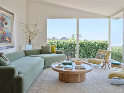  French Family Home Living Room. Pacific Palisades by Two Muse Studios.