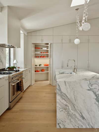  Transitional Family Home Kitchen. Pacific Palisades by Two Muse Studios.
