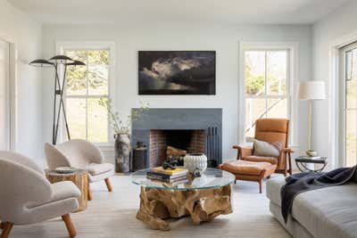  Eclectic Country House Living Room. CALHOUN HILL  by Jessica Fischer Design.