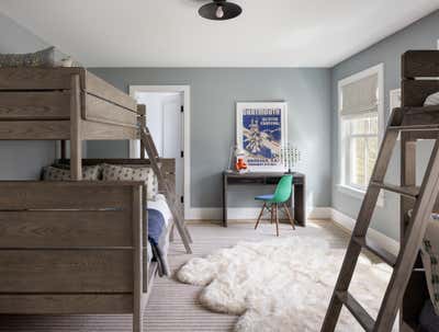 Country Country House Children's Room. CALHOUN HILL  by Jessica Fischer Design.