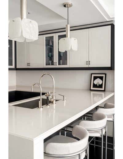  Transitional Modern Apartment Kitchen. 5TH AVENUE NYC by Danielle Richter Design.