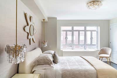  Modern Apartment Bedroom. 5TH AVENUE NYC by Danielle Richter Design.
