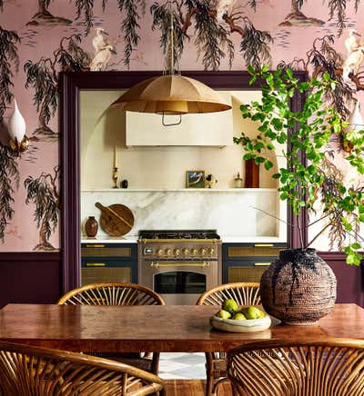  Cottage Organic Apartment Kitchen. Kalorama Jewel Box by Zoe Feldman Design.