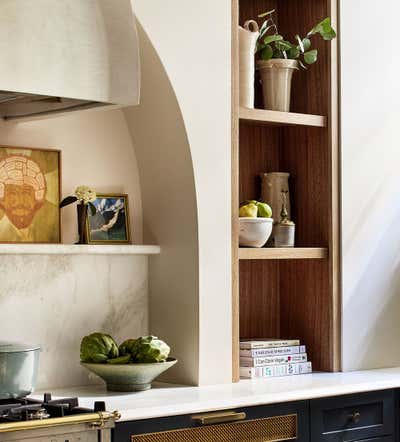  Organic Transitional Apartment Kitchen. Kalorama Jewel Box by Zoe Feldman Design.
