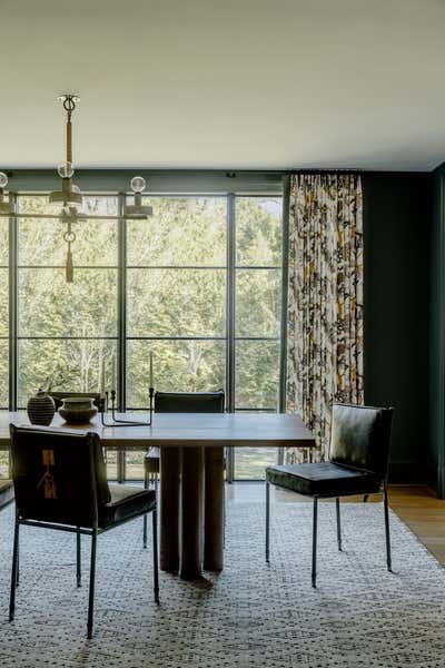  Organic Dining Room. Chevy Chase Victorian by Zoe Feldman Design.