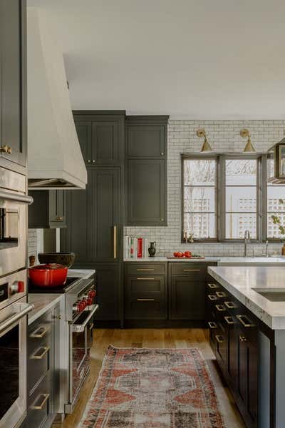  Organic Family Home Kitchen. Chevy Chase Victorian by Zoe Feldman Design.