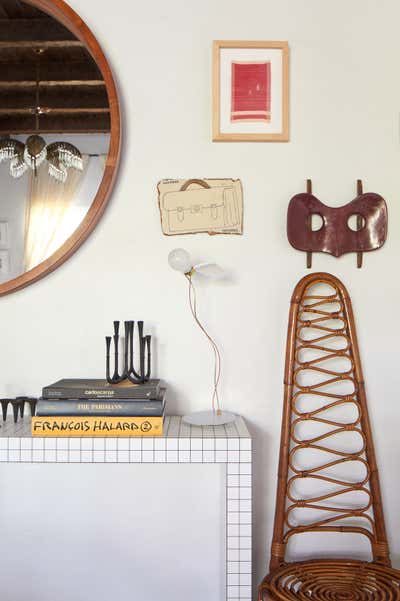  Mid-Century Modern Apartment Dining Room. Whitley Heights Penthouse by Argyle Design.