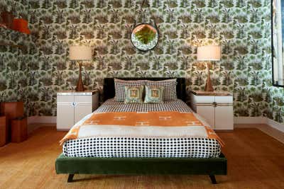  Eclectic Contemporary Bachelor Pad Bedroom. The Fun House by Argyle Design.
