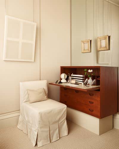  Minimalist French Bedroom. Brooklyn Heights Showhouse  by Studio Dorion.