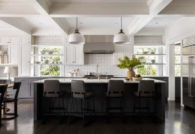  Transitional Family Home Kitchen. Lakeview Residence by Kylee Shintaffer Design.