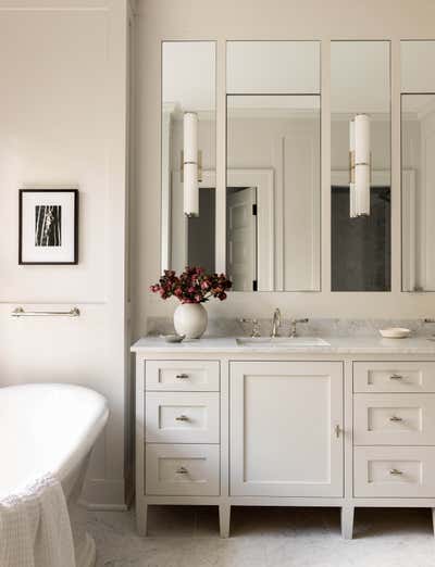  Craftsman Family Home Bathroom. Lakeview Residence by Kylee Shintaffer Design.