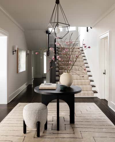  Modern Family Home Entry and Hall. Lakeview Residence by Kylee Shintaffer Design.