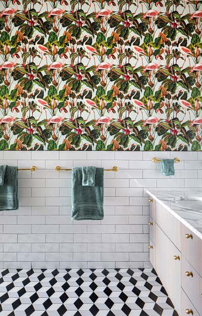  Maximalist Bathroom. Nolita Loft Interior Design by Right Meets Left Interior Design.