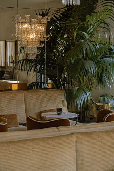  French Art Nouveau Restaurant Lobby and Reception. Caviar Kaspia by Night Palm Studio.