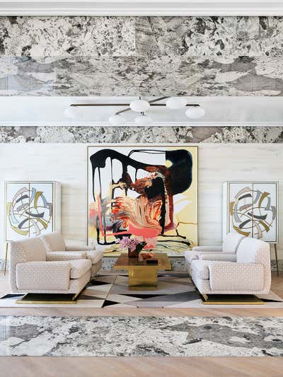  Maximalist Living Room. Mosman Residence  by Greg Natale.