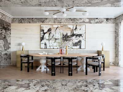  Maximalist Dining Room. Mosman Residence  by Greg Natale.