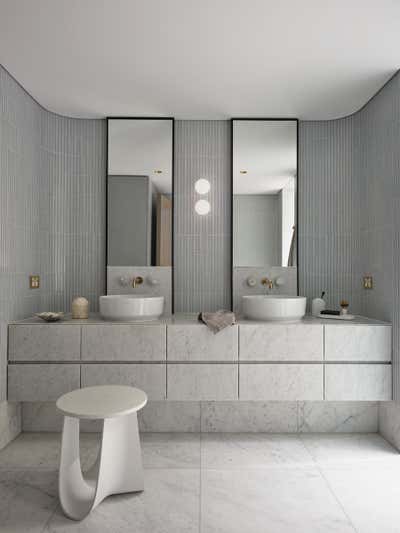  Modern Contemporary Apartment Bathroom. Walsh Bay Penthouse  by Greg Natale.