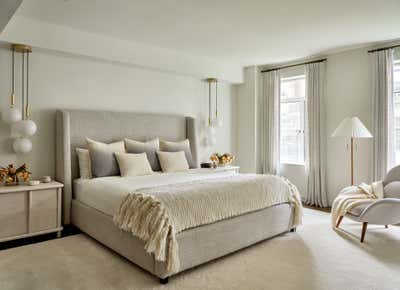 Contemporary Apartment Bedroom. 737 Park Avenue by Chango & Co..