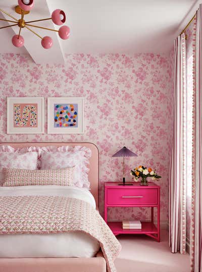  Transitional Maximalist Apartment Children's Room. 737 Park Avenue by Chango & Co..