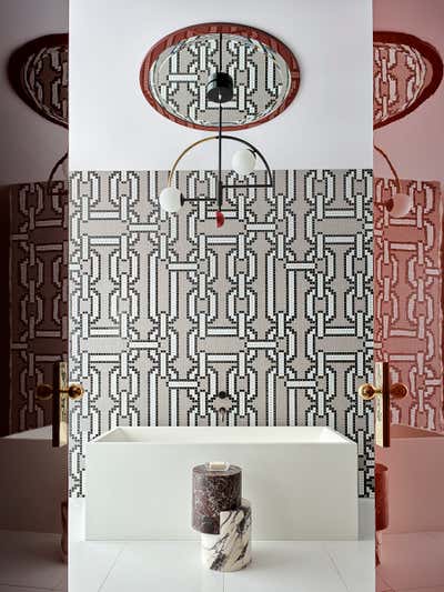  Art Deco Bathroom. Toorak Apartment  by Greg Natale.